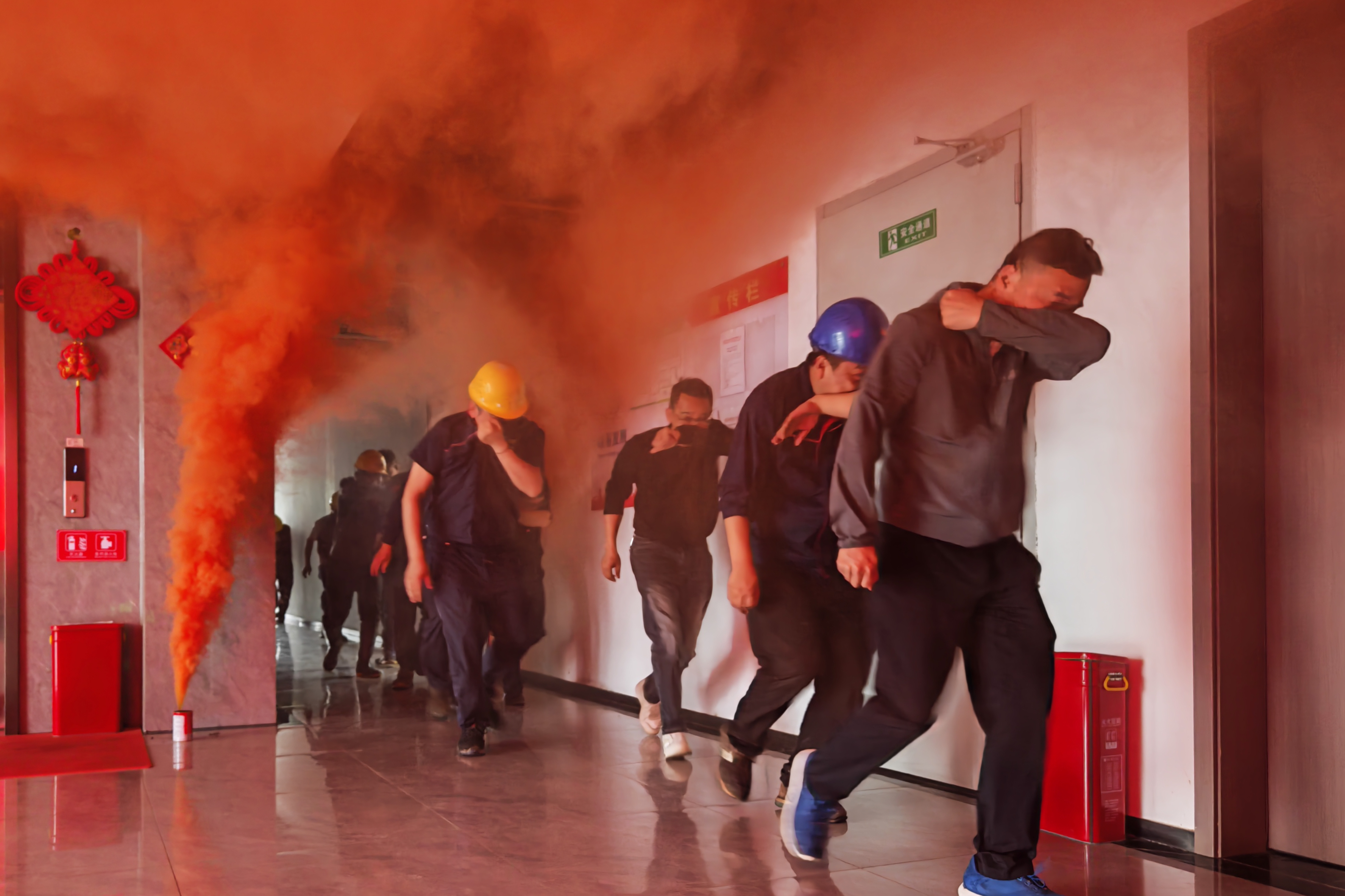 預防為主 防消結合——益沅公司開展消防安全培訓和應急疏散演練活動